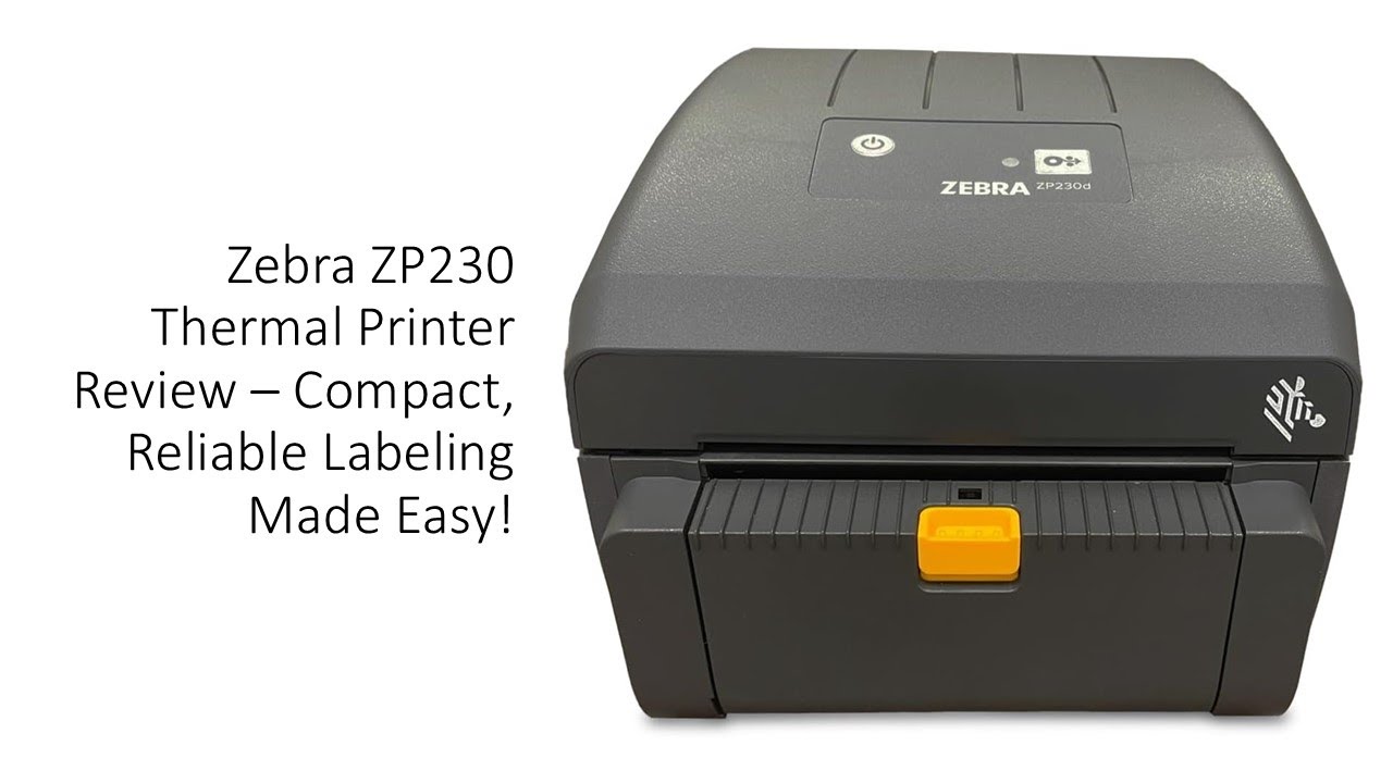 Zページ Here's how to print a configuration label with a Zebra ZP230d