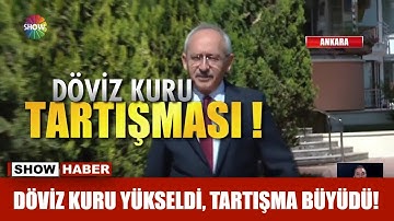 Döviz kuru yükseldi, tartışma büyüdü!