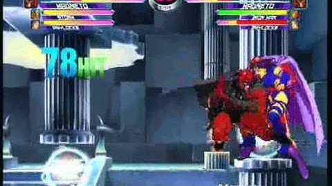 MvC2: MSP 132 hit 190% Combo