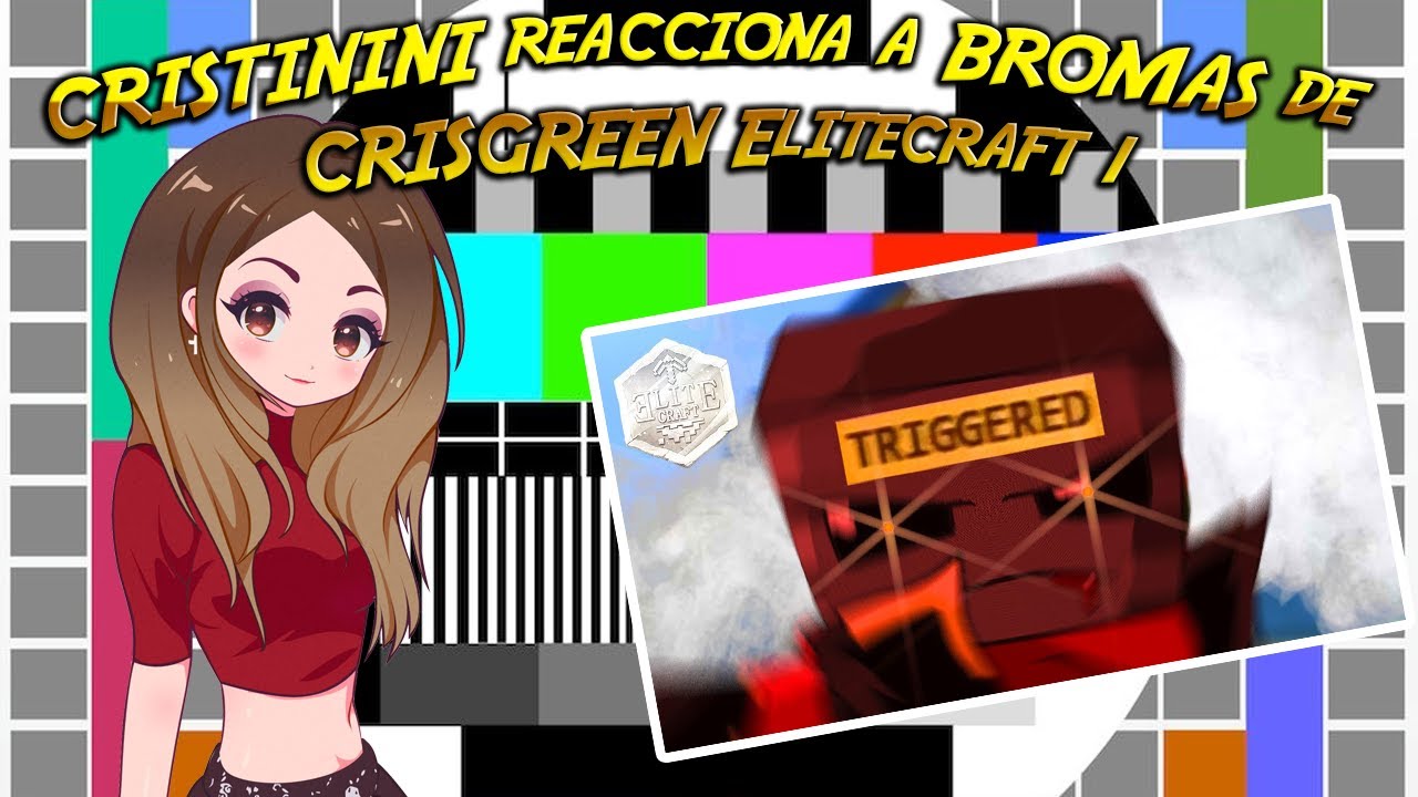 CRISTININI reacciona a BROMAS de CRISGREEN Elitecraft 1 😂 | Recuerdos de Elitecraft 2