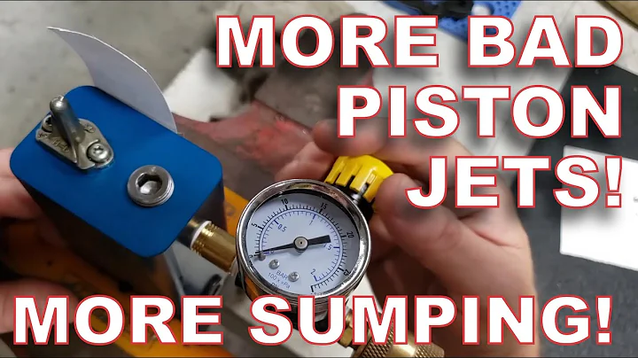 More Bad Piston Jets - SUMPING! - Kevin Baxter - Pro Twin Performance