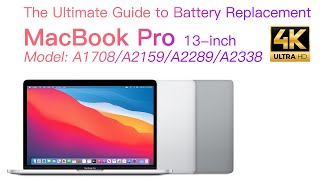 Battery Replacement for MacBook Pro A1708(2016 2017) A2159(2019) A2289(2020) A2338(2020 2022) screenshot 3