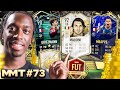 PREPPINGG FOR ICON MOMENTS🤑WE OPENED MORE ICON PACKS 😱😡 + FUT CHAMP REWARDS 🏆 MMT EP #73