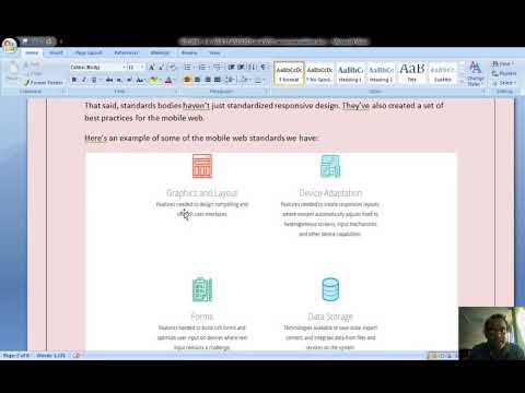 UNIT 1 WEB STANDARDS and W3C - YouTube