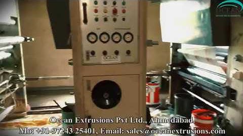 Roll to Roll Rotogravure Printing Line