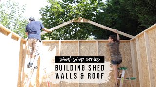 How To Build A Shed Diy Shed Kit Shed Workshop Ep. 2