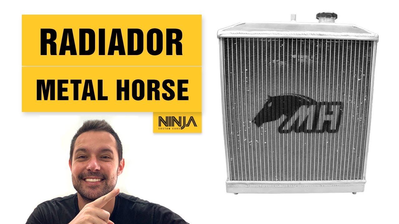Radiador METAL HORSE de Alumínio e Mangueiras de Silicone - CIVIC 92 a 2000