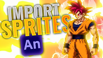 How to Download DBZ SPRITES in Adobe Animate - DBZ Sprite Animation Beginners Guide Episode 1