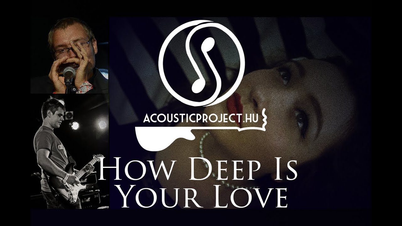 How deep is your love | Acoustic Cover 2015 - YouTube
