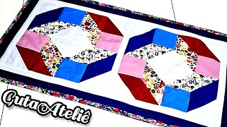 Transformando retalhos em Artes/ com blocos patchwork. 
