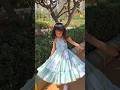 how to make beautiful layered frock from scratch!!!!!🤔#shorts #easy #scratch #stitch