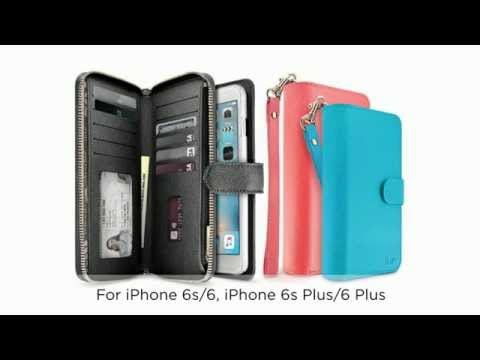 Unboxing & Tutorial: iLuv Jstyle Gala Wristlet Wallet Case for iPhone 6s & 6s Plus