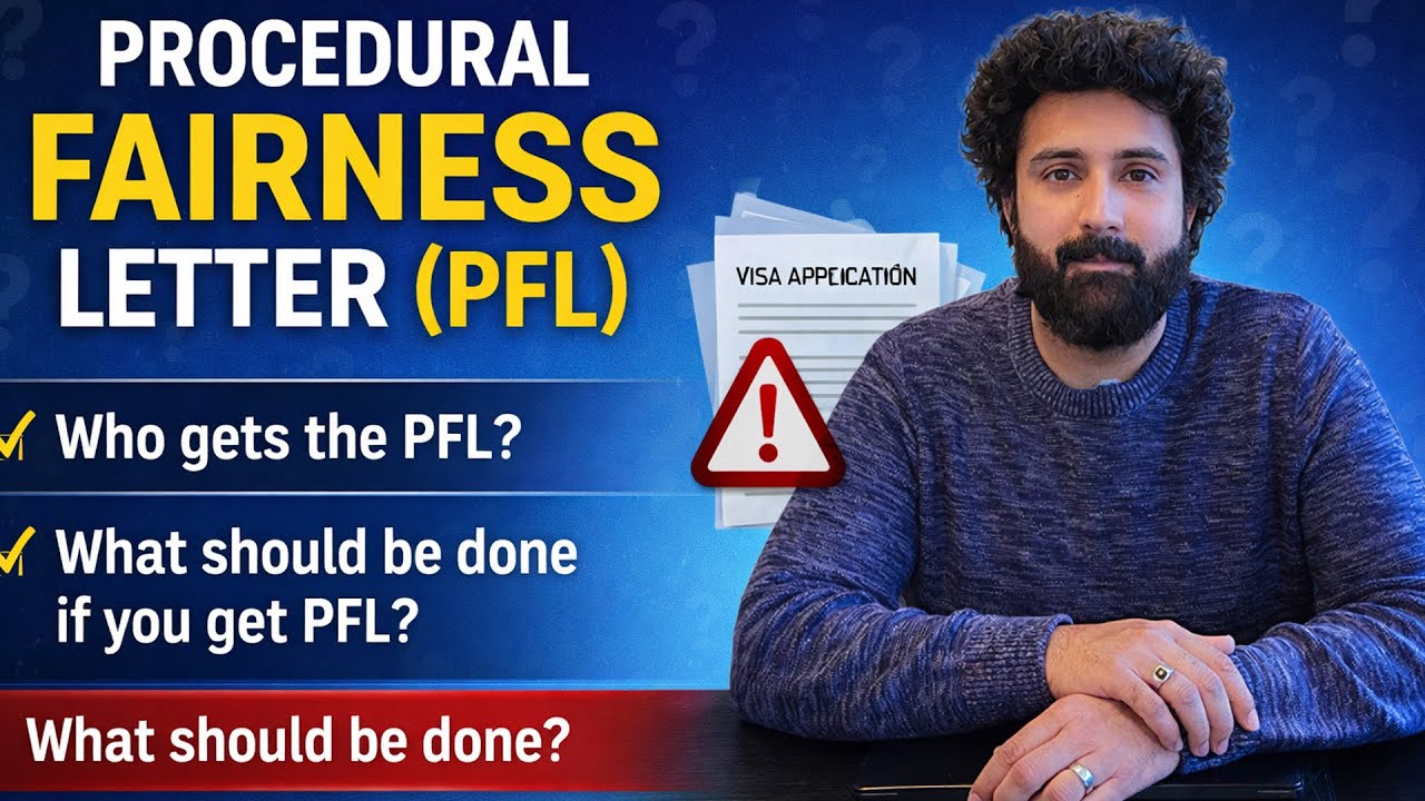 Procedural Fairness Letter (PFL) Explained | Who Gets PFL? What To Do if Recevie | JK Immigration