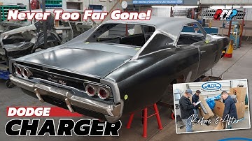 1968 Dodge Charger Restoration | AMD Restoration Parts & Custom Metalwork Transformation