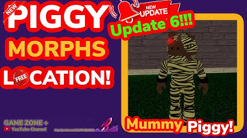 How to get MUMMY PIGGY in ROBLOX FIND THE PIGGY MORPHS! Get MUMMY piggy location,NEW MAP * UPDATE 6*