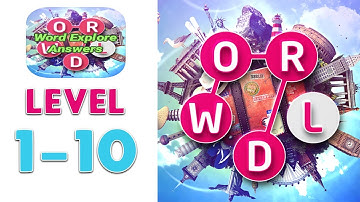 Word Explore Level 1 - 10 | Answers