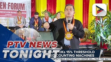 Comelec en banc OKs 15% threshold for automated counting machines