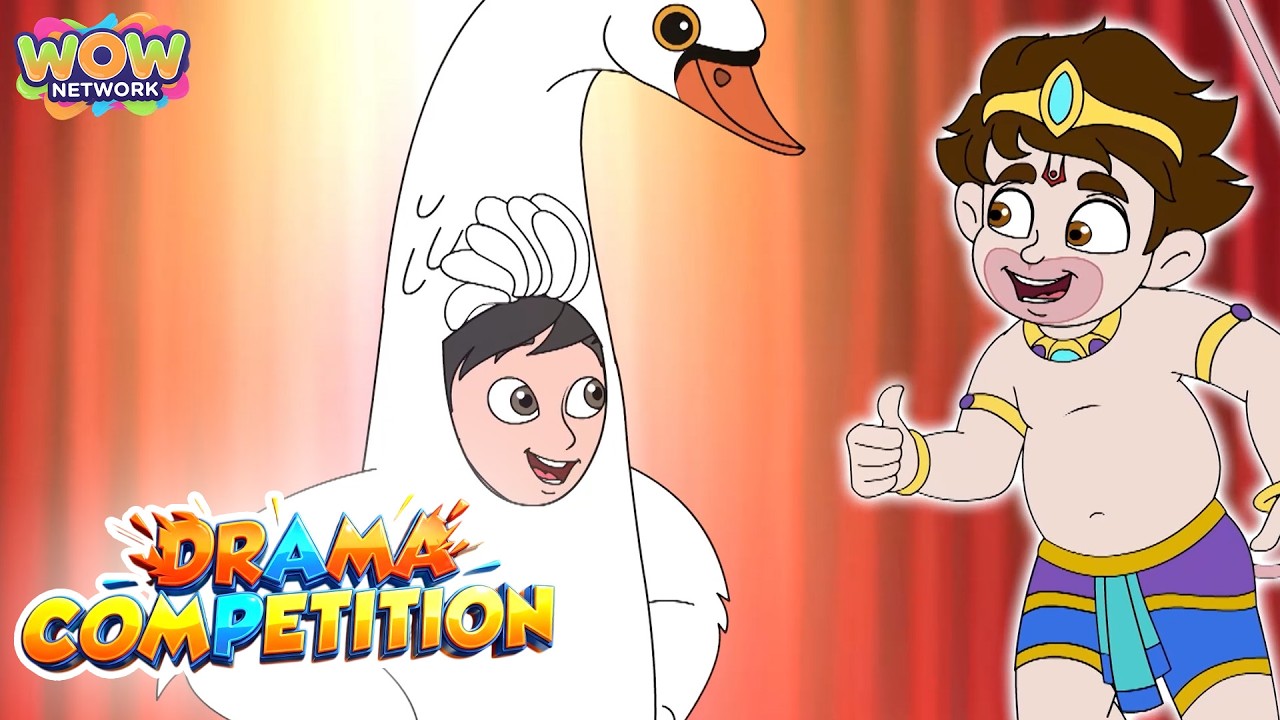Bajrangi ka Drama Competetion | Selfie With Bajrangi | Funny Cartoon | Wow Network