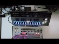 Acid with Roland drummachine and Donner B1 Synthesizer #drummachine #synthesizer #acid #acidtechno