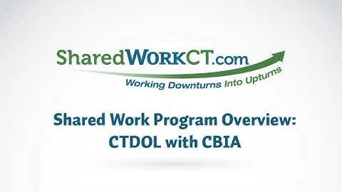 Shared Work Program Overview