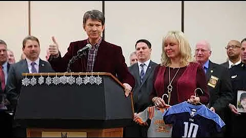 Ron & Shirley Singleton speaks in Memory of Brady ...