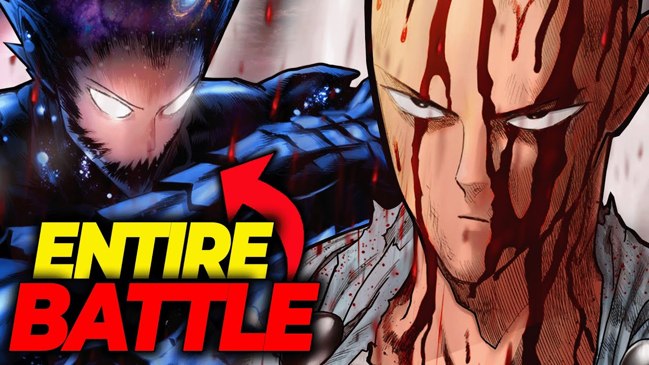 elMen on X: Saitama vs Cosmic Garou #OnePunchMan #OPM #Blast