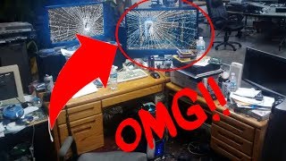 Fortnite kid destroys his whole SETUP!!! (OMG)