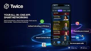 Your ALL-IN-ONE app. Smart networking | TWICE — The Next Generation Messenger screenshot 4