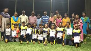 CPSS baby league tournament U10 category team  placed Runners up