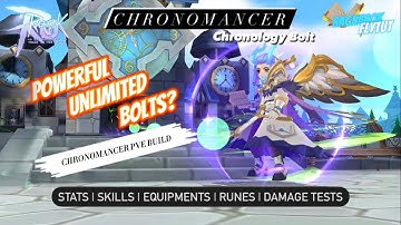 Ragnarok Mobile | Chronomancer - Chrono Bolter (PVE Build + Dmg Tests) #ROM #RagnarokMEternalLove