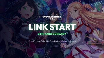 [SAOIF] 8th Anniversary Live-Stream Recap