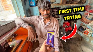 Tribal People Try Dairy Milk Chocolate For The First Time