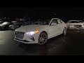 First Look 2020 Genesis G70 At Night First Look 2020 Genesis G70 At Night