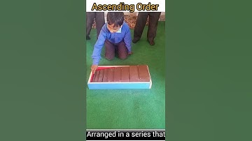 Ascending Order ترتیب صعودی