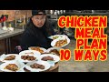 Chicken meal plan 10 ways  ninong ry