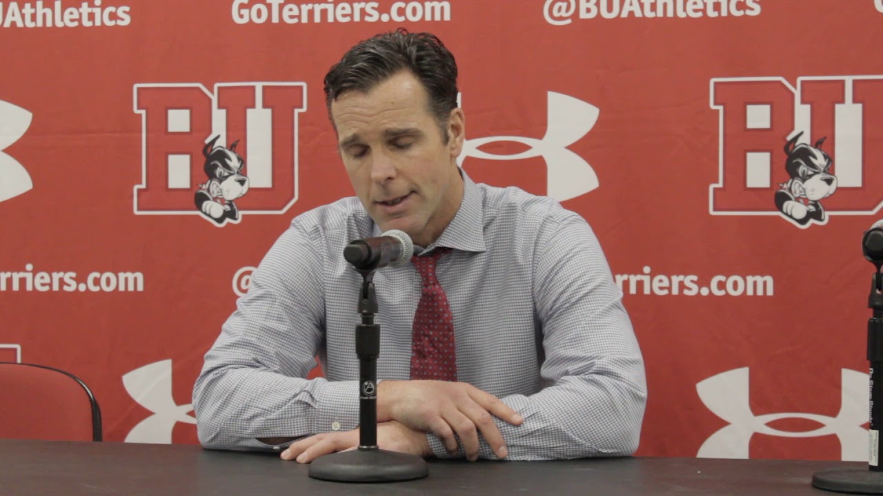 BU Hockey Coach Quinn Postgame (1/6/18 vs Maine) YouTube
