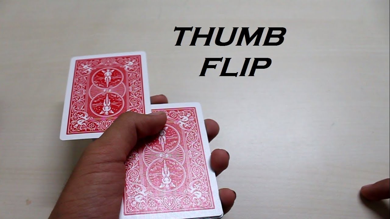 The Thumb Flip Flourish Tutorial YouTube