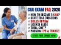 CNA Exam FAQ 2026 How to Become a CNA, State Test Questions, Skills, License, Cost & Passing Tips!!