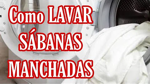 ¿Por qué las sábanas blancas se vuelven amarillas en el armario?