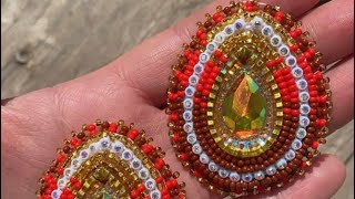 How to bead a edge “ 2 Bead Stack Variation”