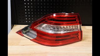 2012-2015 Mercedes-Benz ML350 Tail Lamp Teardown