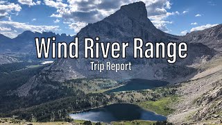 Wind River Range  Popo Agie Wilderness  WY | 6day Backpacking Trip Report