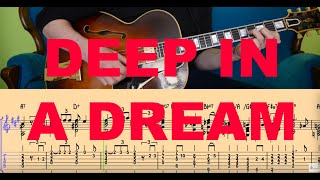 DEEP IN A DREAM (in the style of Jim Hall) Jazz Guitar Tutorial