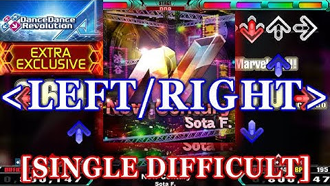 [LEFT/RIGHT] DDR A - New Century [SINGLE DIFFICULT] 譜面確認＋クラップ