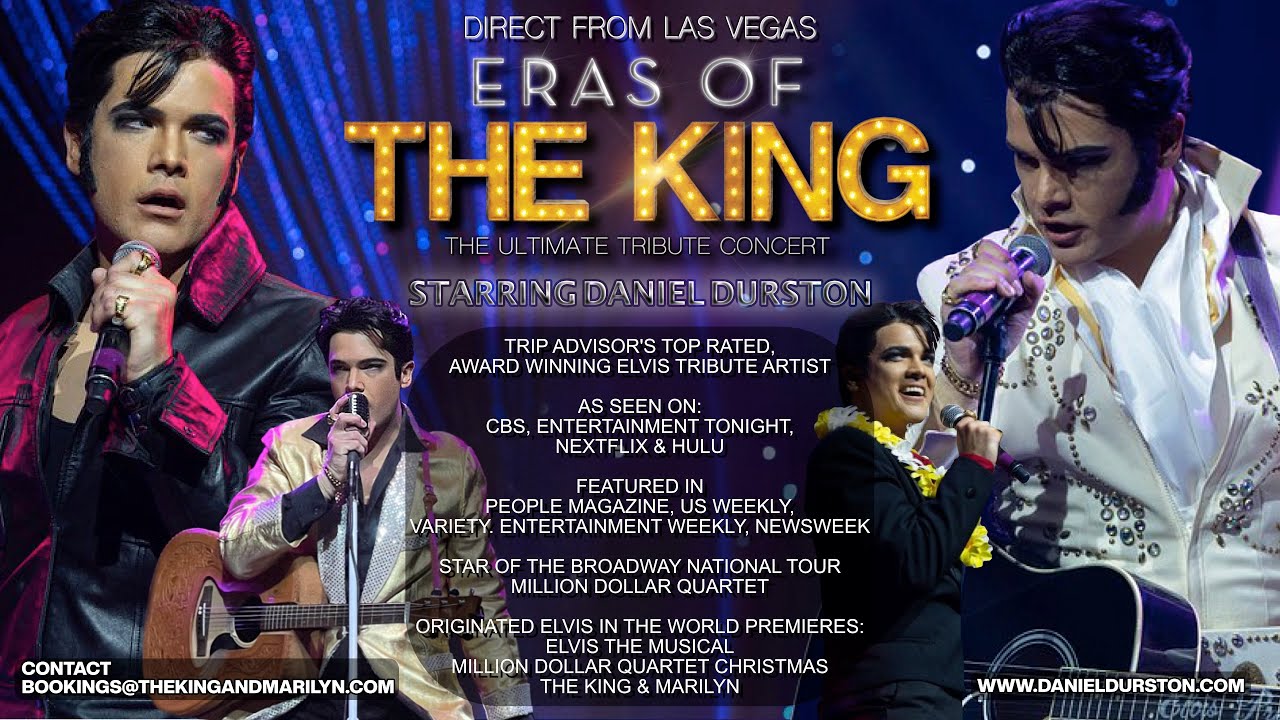 Daniel Durston 2024 “Best of Las Vegas” Runner-Up Elvis Tribute Artist live at The Westgate.