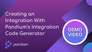 Creating an Integration in 5 Mins with Pandium's AI-Powered Integration Code Generator - Demo Video
