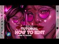 HOW TO EDIT | Neon Edit (Model w/ Glasses) TUTORIAL | ibisPaintX (Tutorial 11)