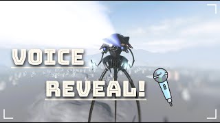[My First Voice Reveal] AND a RE-ENACTMENT OF THE 2005 SICK TRIPOD SCENE - EXCLUSIVE VIDEO!