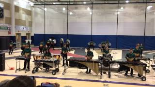 SHHS Winter Drum line 2015 at SHHS Spring Spectacular