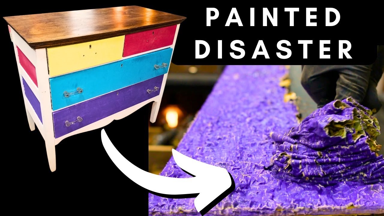 Amazing RESTORATION of an Antique DRESSER Furniture Restoration YouTube